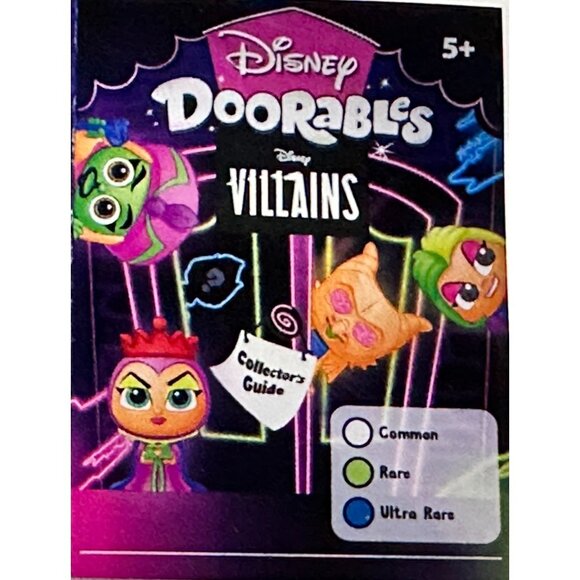 Disney Doorables Blacklight Villains MALEFICENT - Sleeping Beaty Glow NEW SEALED - Picture 4 of 13